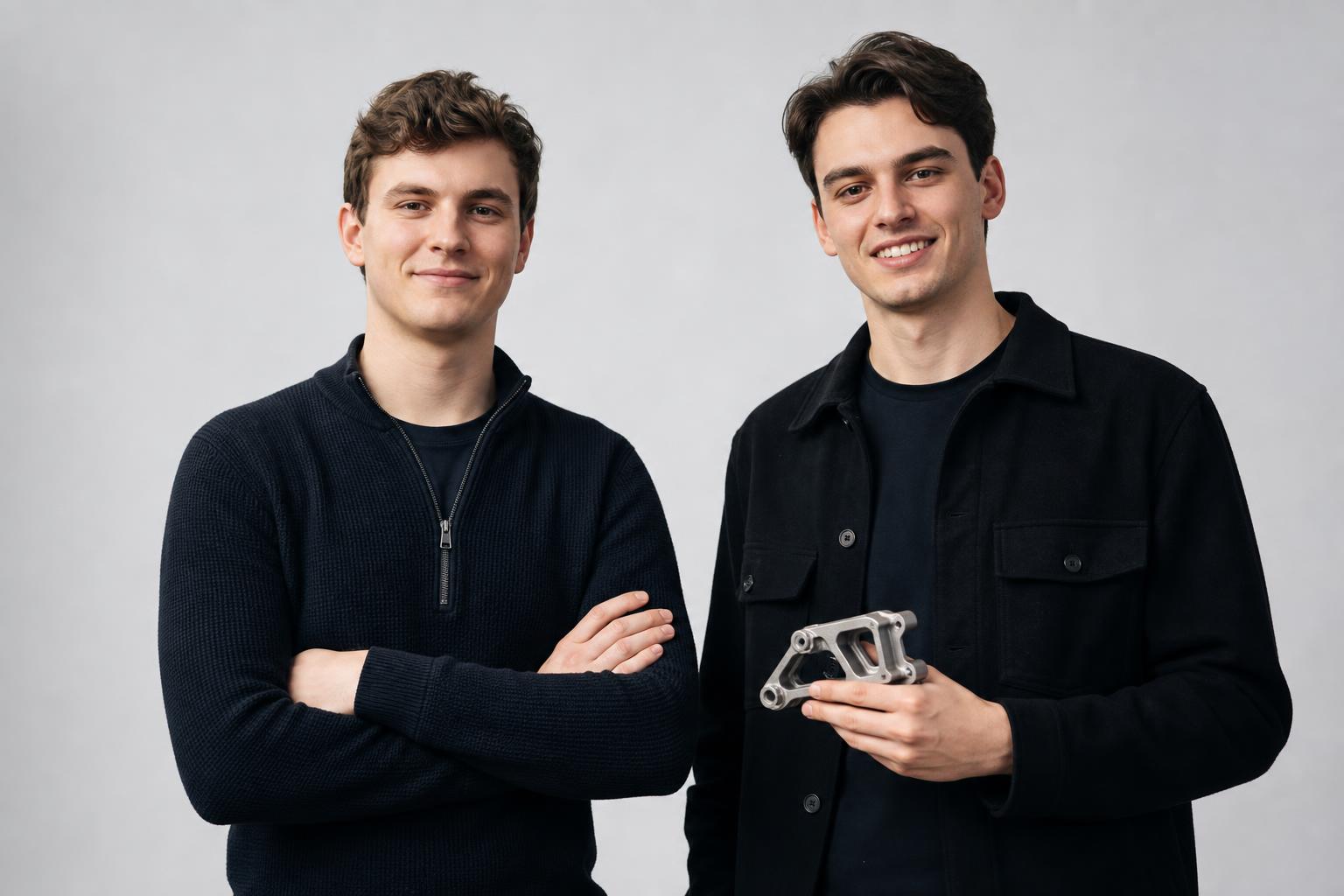 David Vill und das Team von 3DMetallBerlin